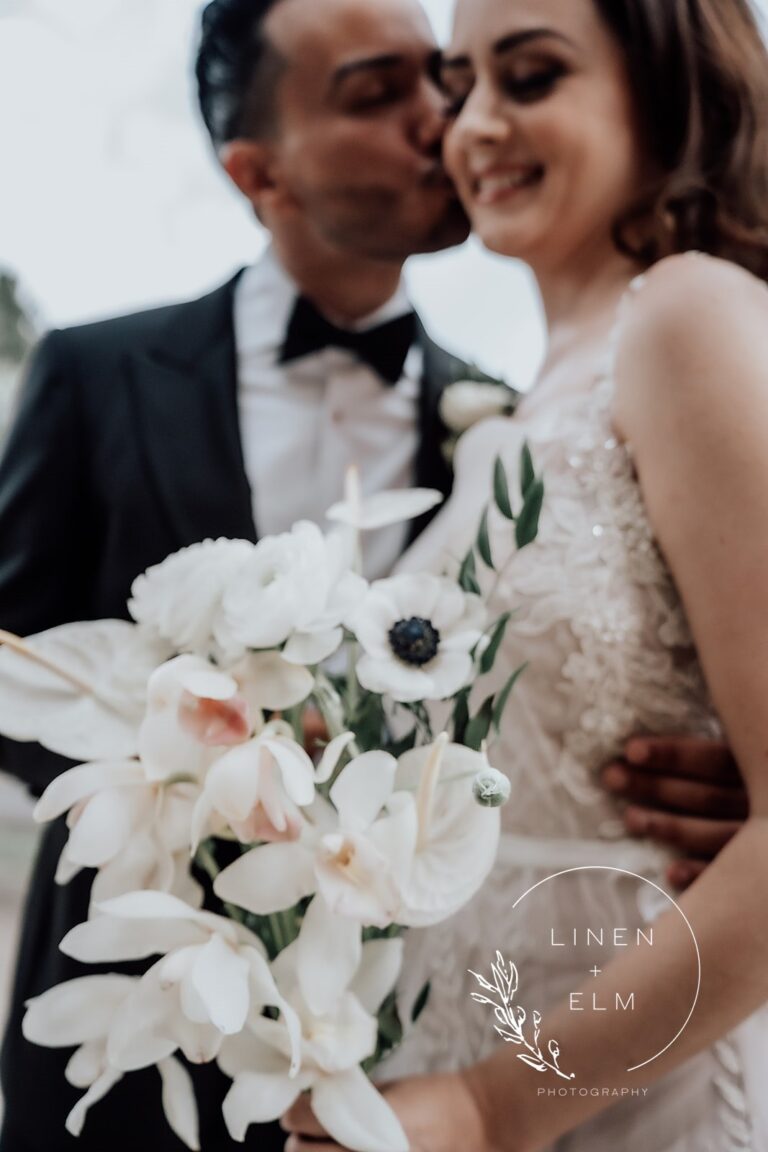 A Man And Woman Kissing